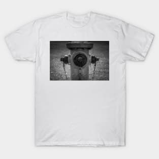 Eddy Valve in Black and White T-Shirt